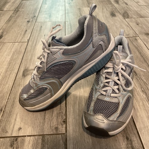Skechers womens silver - womens, &